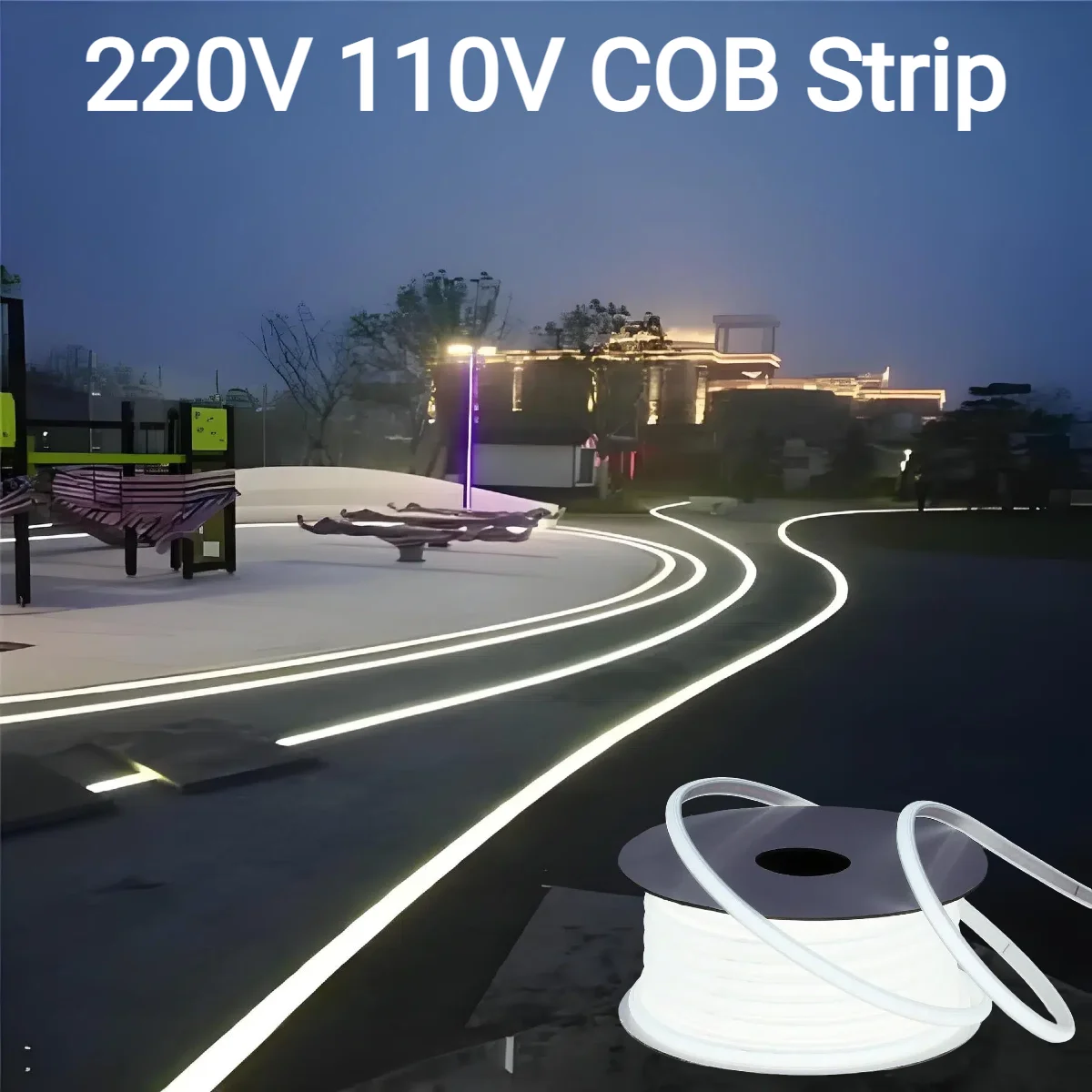 Outdoor Power Strip Weatherproof - 220 В 110 В чистый силиконовый