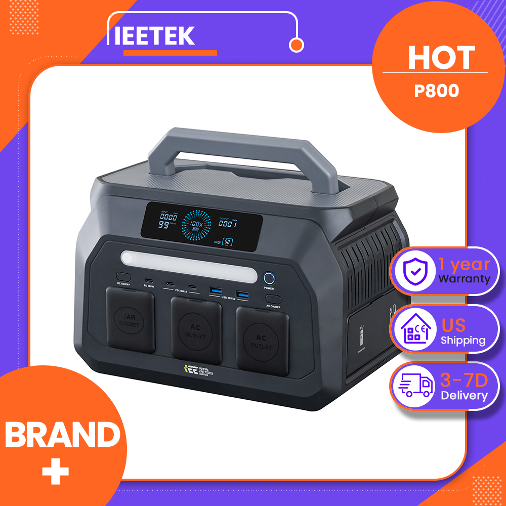 Ac Outdoor Power - Портативная электростанция IEEtek P800 мощностью 800
