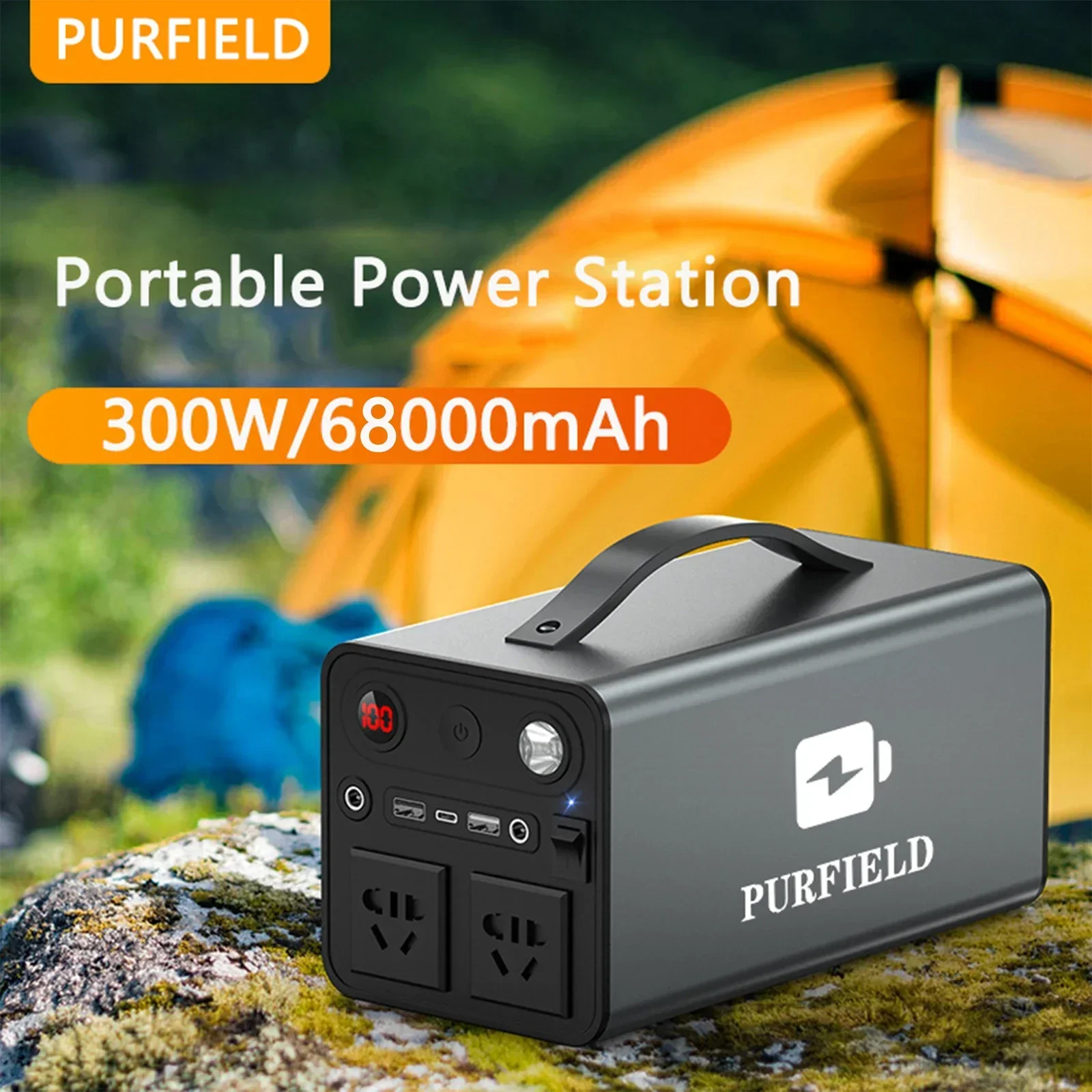 Портативная мощность PURFIELD, – обзор и цена Ac Outdoor Power