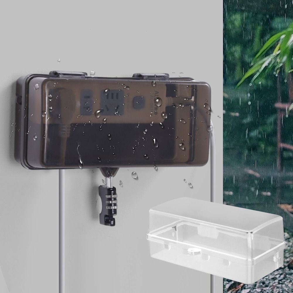 Прочный пластиковый защитный к – обзор и цена Outdoor Power Strip Weatherproof