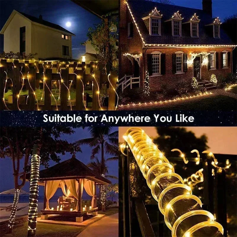 Солнечные гирлянды-веревки, св – обзор и цена Outdoor Power Strip Weatherproof
